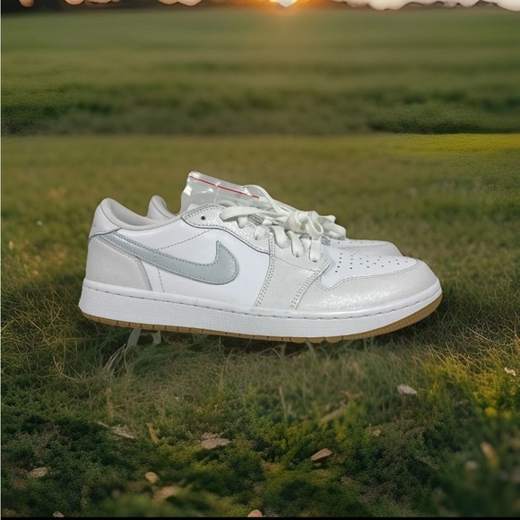 Jordan Other - Nike Air Jordan 1 Low Golf Shoes - White/ Gum (DD9315-111) Size 10.5